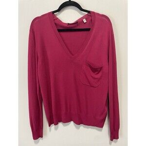 Equipment Femme Women’s Extra Small Viscose Blend Knit Pullover Sweater Academia